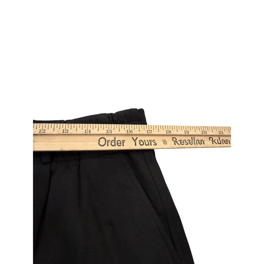 YoungLA 620 Pants Mens 38L Black Cotton Nylon Straight Leg Trousers YLA2291